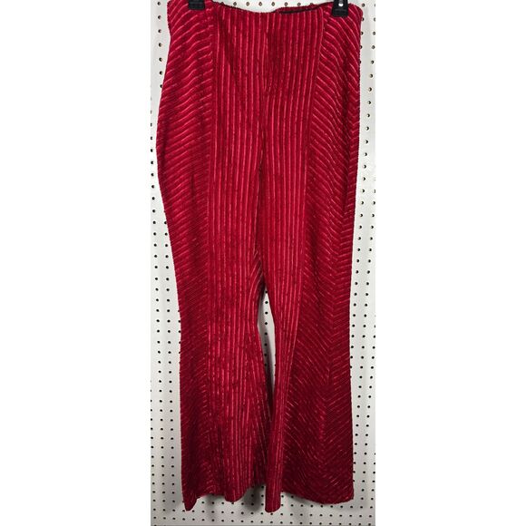 Free People penny pull on velvet pants size L - Picture 1 of 6